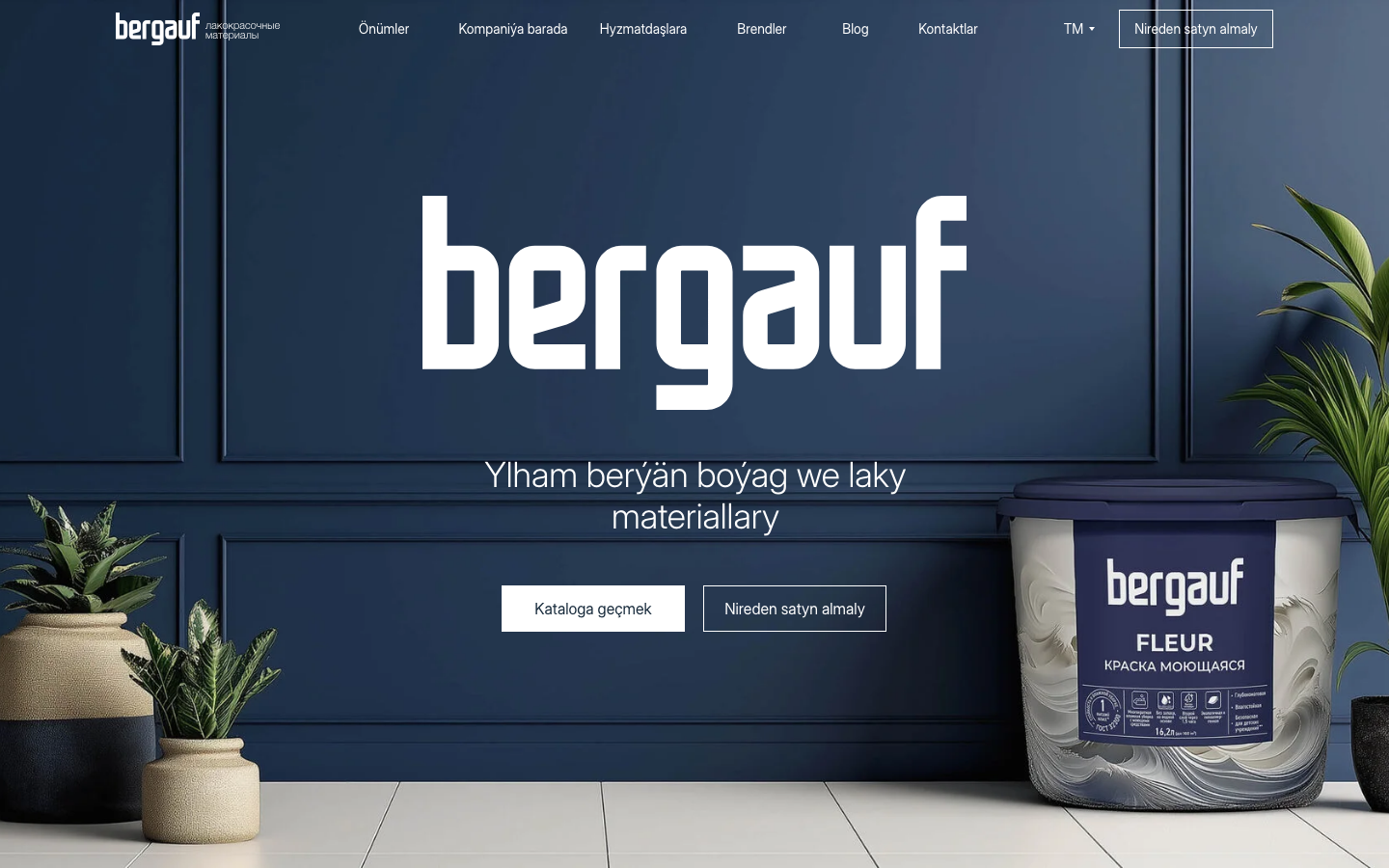 Screenshot der Website Bergauf